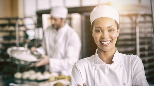 Bakers working