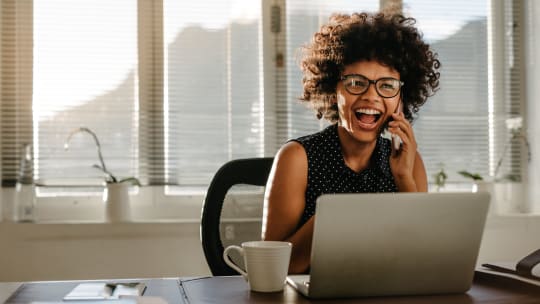 Woman Smiling