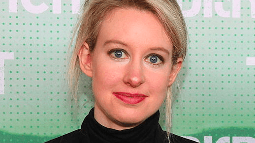 Cropped photo of Elizabeth Holmes Backstage at TechCrunch Disrupt San Francisco 2014. Photo by Max Morse for TechCrunch. CC Some Rights Reserved.