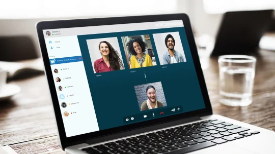 remote work virtual meeting