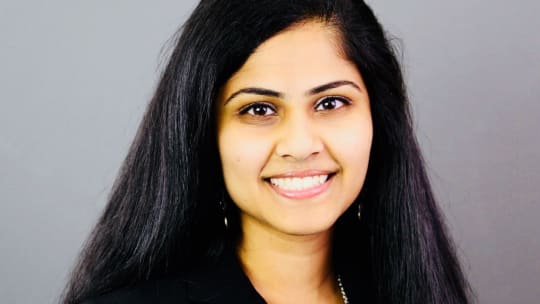 Sreya Atluri, Senior at the University of North Carolina at Chapel Hill.