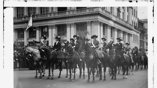 Suffrage parade