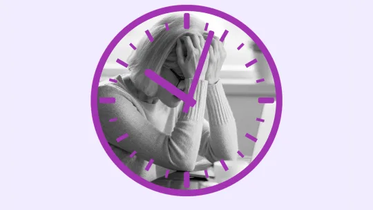 woman stressed