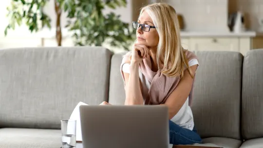Frustrated woman