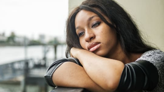 Stressed Woman