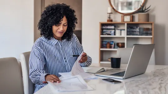 Woman Working