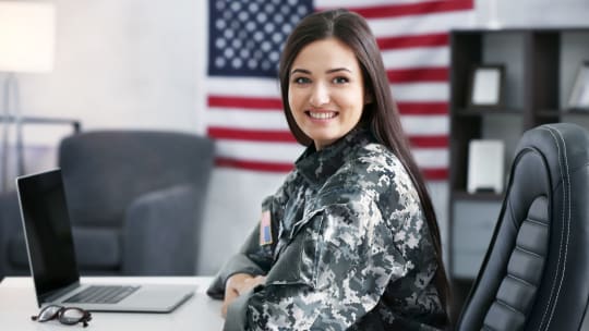military woman