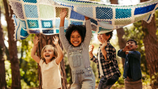 Kids playing