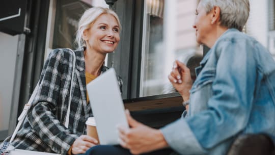 Woman Reading Resume