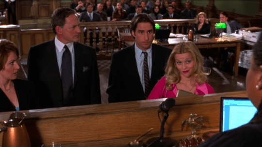 Elle Woods in court