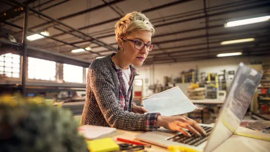 industrial female engineer