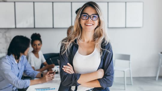 Woman at office