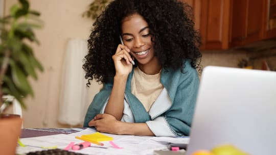 Woman on laptop
