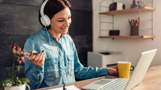 Woman on laptop