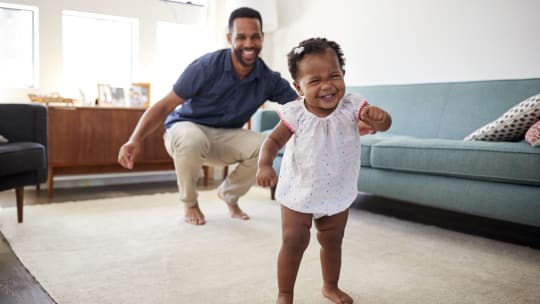 Dad with daughter