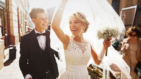 bride and groom