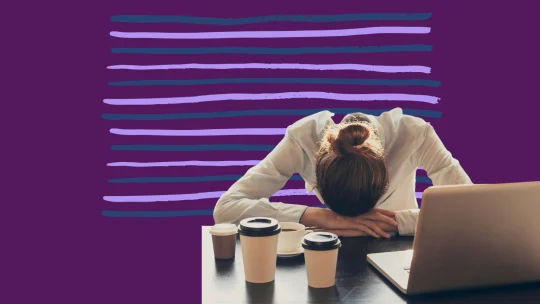 tired woman