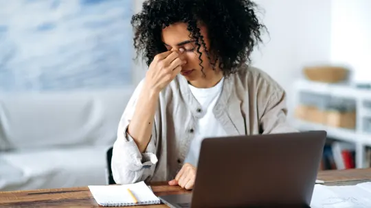 Woman on laptop