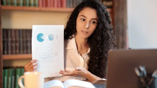 Woman on laptop