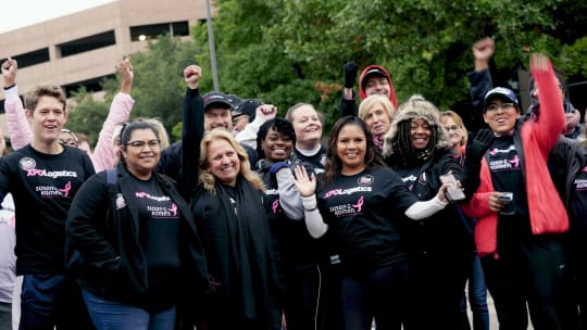 Coworkers at conference table
