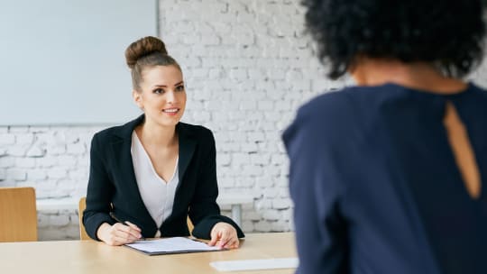 Woman Interview
