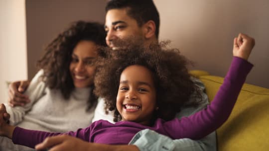 Happy family