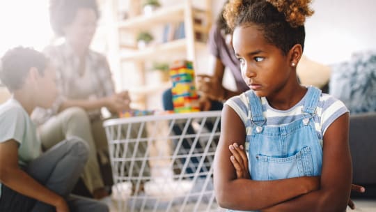 Child saying no