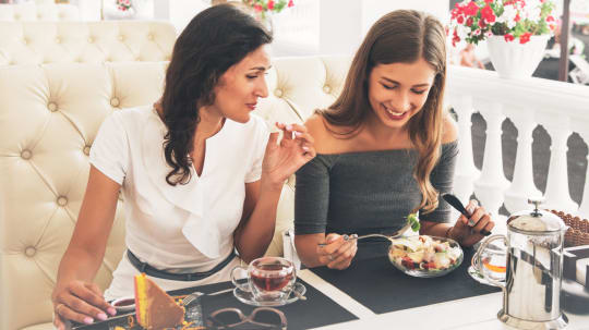 Teenage Daughter and mom