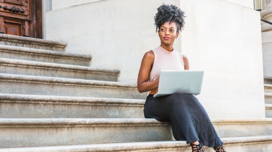 diverse woman at work