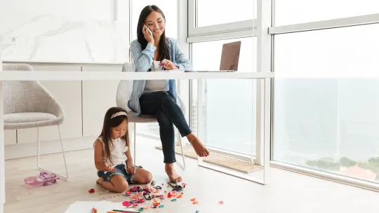 Mom and Daughter