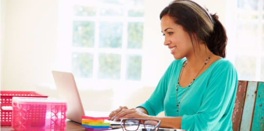 woman starting a business