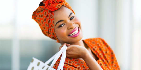 Stylish African woman