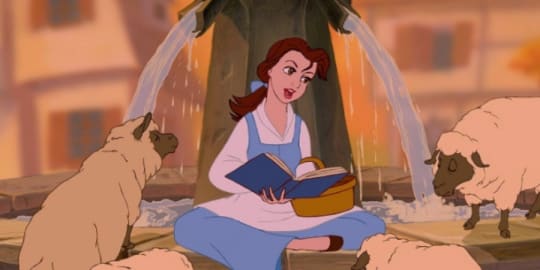 Belle reading