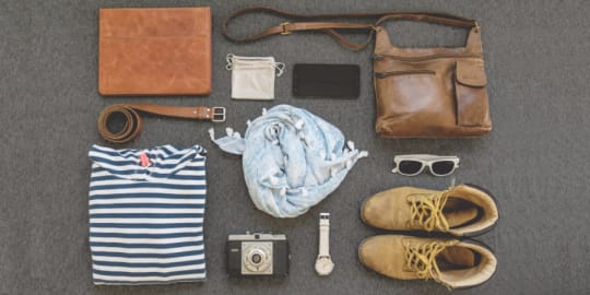 Clothes laid out