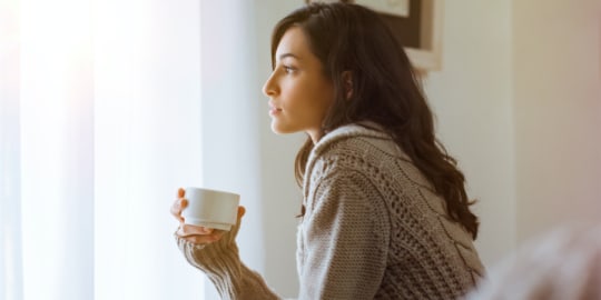 Woman thinking