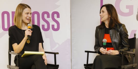  Deputy Digital Editor of Fortune Magazine Kristen Bellstrom & GE’s Vice Chair Beth Comstock