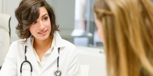 Doctor Talking to Patient