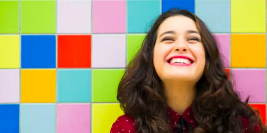 happy woman