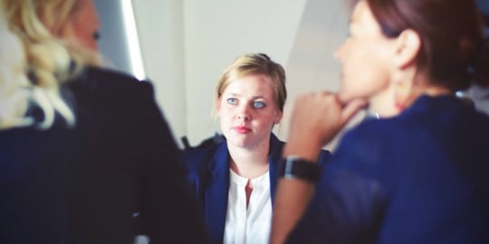 Coworkers in a Meeting