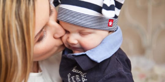 Mother with her child