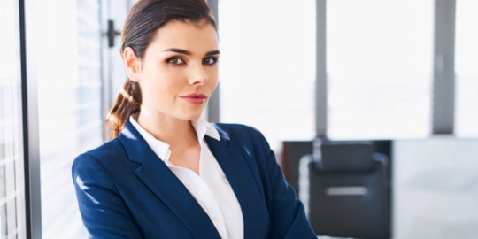 Waitress taking order