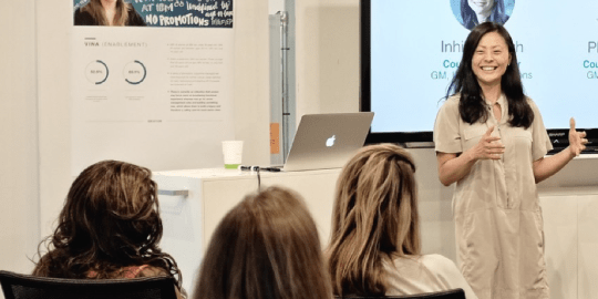 Diverse women at work