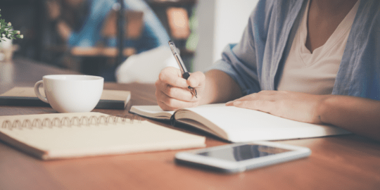 Woman Writing Letter