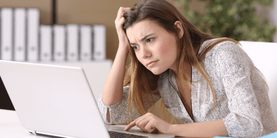 woman thinking about her future