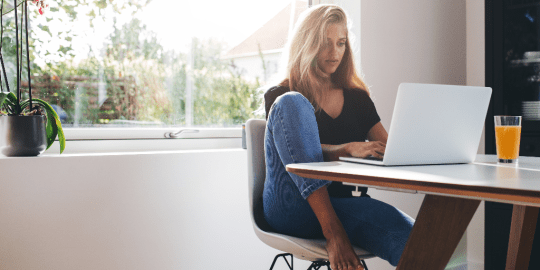 woman planning for retirement