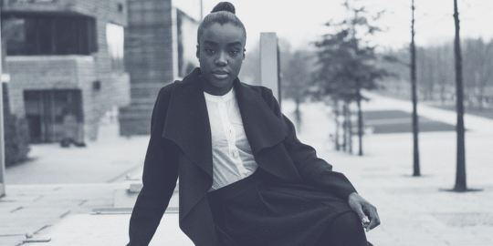 leader sitting outside