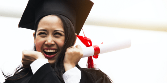 Grad school graduation