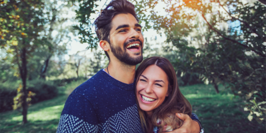 Couple Embracing