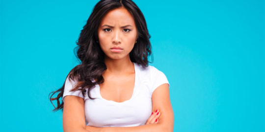 Angry woman