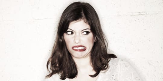 woman who is skeptical 